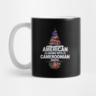 Christmas Tree  American Grown With Cameroonian Roots - Gift for Cameroonian From Cameroon Mug